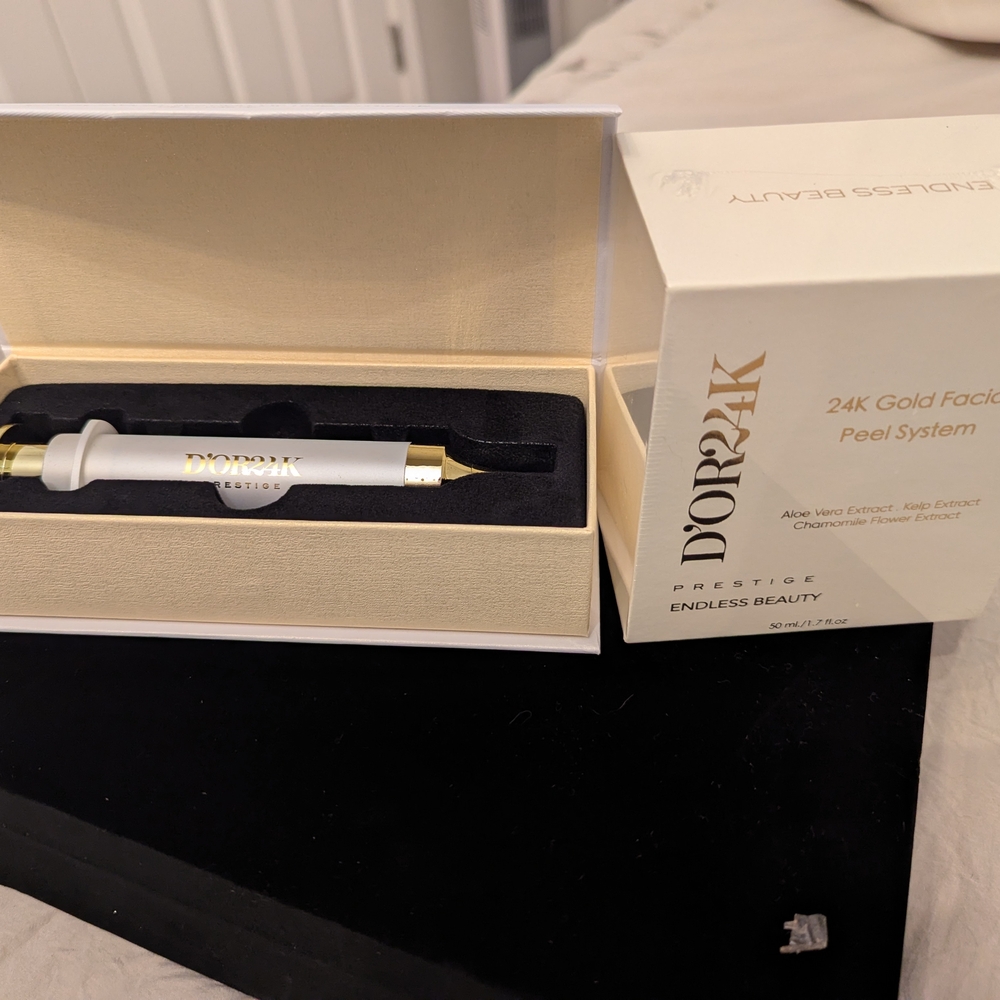60 Second Wrinkle Filler And Gold facial Peel